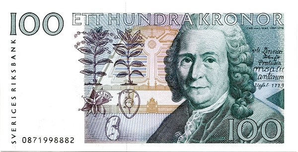 100 крон Швеции 1986-2000 года. Р-57 100 крон Швеции 1986-2000 года. Р-57
