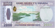 2000 франков Руанды 2024 года. P-W44 2000 франков Руанды 2024 года. P-W44
