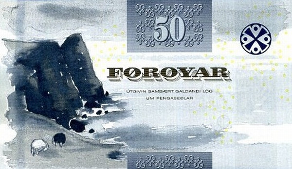 50 крон Фарерских островов 2011 года. Р-29 50 крон Фарерских островов 2011 года. Р-29