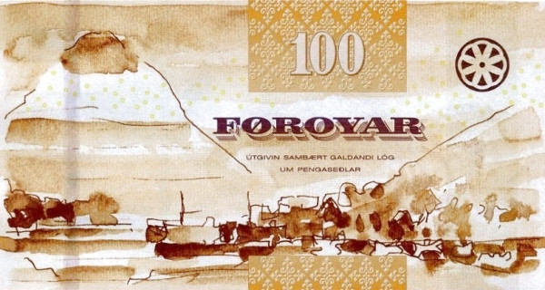 100 крон Фарерских островов 2011 года. Р-30 100 крон Фарерских островов 2011 года. Р-30