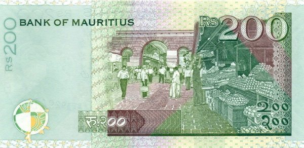 200 рупий Маврикия 2007 года р57b