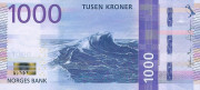 1000 крон Норвегии 2019 года. Р-57