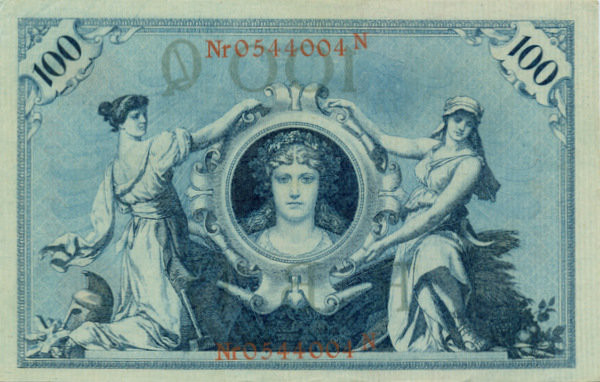 100 марок Германии 1908 года. P-33