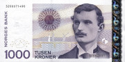 1000 крон Норвегии 2001-2004 года. Р-52