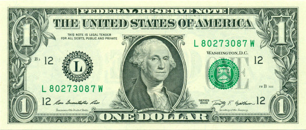 1 доллар США 2009 года р530