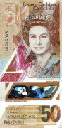 50 долларов Восточные Карибы 2019 года. Р-W59