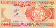 500 вату Вануату 1993-2006 годов. P-5 500 вату Вануату 1993-2006 годов. P-5