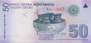 50 кордоба Никарагуа 2007 года p203 50 кордоба Никарагуа 2007 года p203