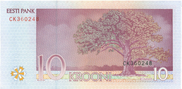 10 крон Эстонии 2006 года р86