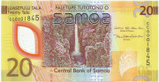 20 тала Самоа 2023 года. P-W49 20 тала Самоа 2023 года. P-W49