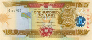 100 долларов Соломоновых островов 2009 года р30(3) 100 долларов Соломоновых островов 2009 года р30(3)