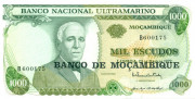 1000 эскудо Мозамбика 23.05.1972(1976) года р119 1000 эскудо Мозамбика 23.05.1972(1976) года р119