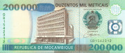 200 000 метикас Мозамбика 16.06.1999 года р141 200 000 метикас Мозамбика 16.06.1999 года р141