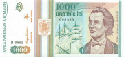 1000 лей Румынии 1992 года p102 1000 лей Румынии 1992 года p102