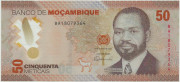 50 метикас Мозамбика 2024 года. P-W156 50 метикас Мозамбика 2024 года. P-W156