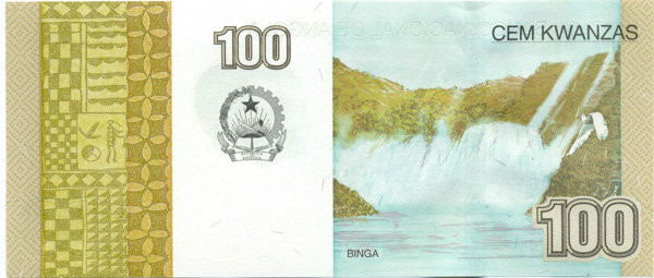 100 кванз Анголы 2012 года. P-153 100 кванз Анголы 2012 года. P-153