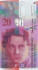 20 франков Швейцарии 1994-1995 года. Р-68 20 франков Швейцарии 1994-1995 года. Р-68