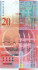 20 франков Швейцарии 1994-1995 года. Р-68 20 франков Швейцарии 1994-1995 года. Р-68