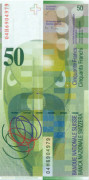 50 франков Швейцарии 2002-2012 года. Р-71 50 франков Швейцарии 2002-2012 года. Р-71