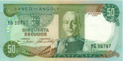 50 эскудо Анголы 1972 года. P-100 50 эскудо Анголы 1972 года. P-100