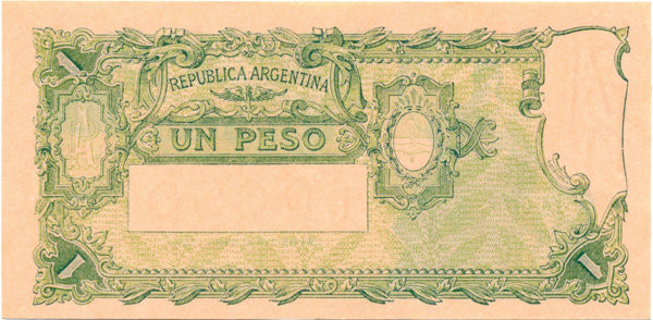 1 песо Аргентины 1951 года. P-262